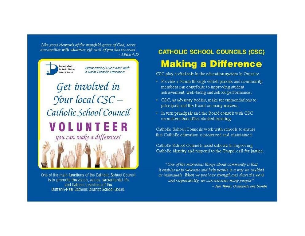 CSC Get Involved Poster page 1